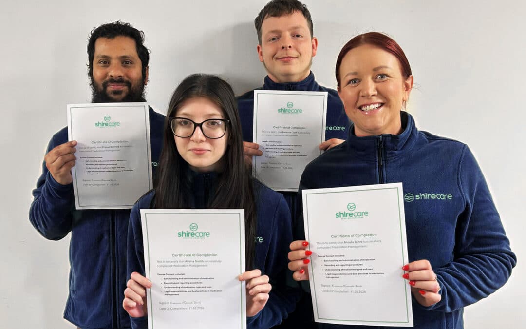 Shirecare Training Graduations